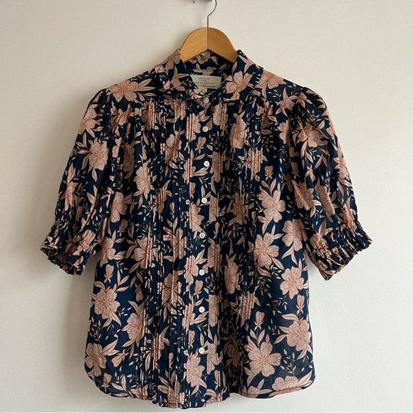 Trovata Birds of Paradise Gemma Blouse in Paloma - Picture 3 of 16